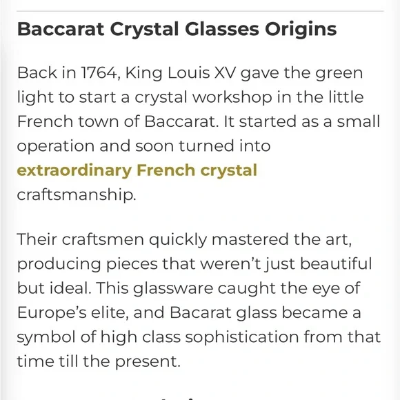 RARE 2 Baccarat Espalier Double Old Fashion Highball Crystal Glasses. - Picture 16 of 17